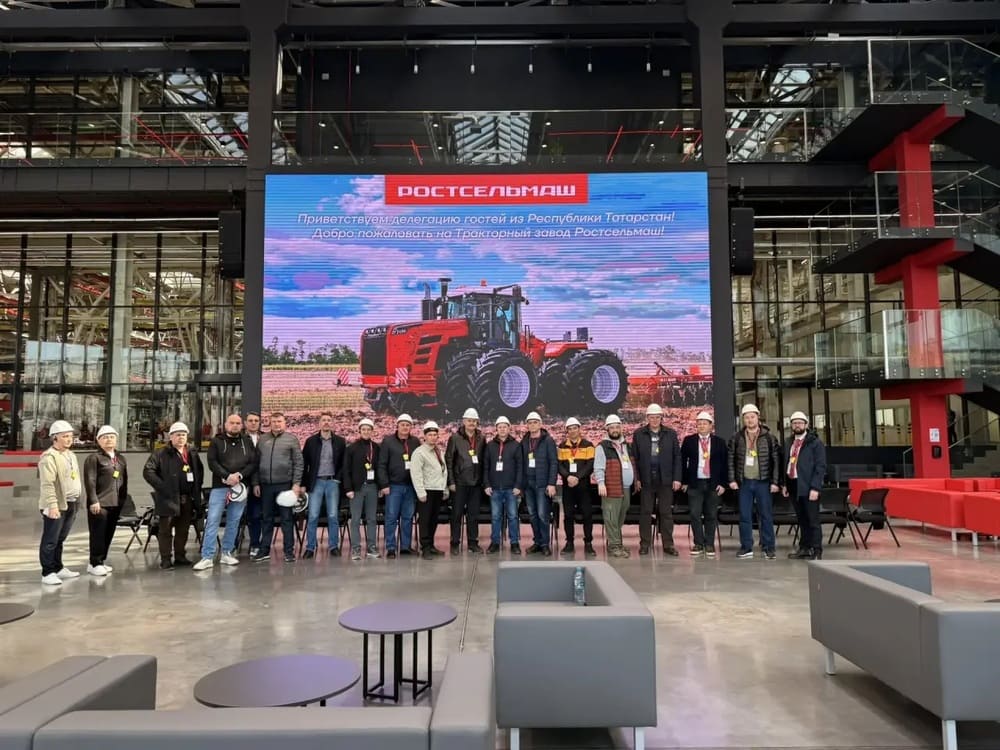 Энергия полей Татарстана встретилась с мощью производства